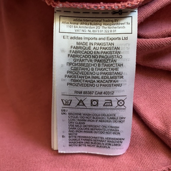 Adidas M Pink Top - Picture 6 of 6